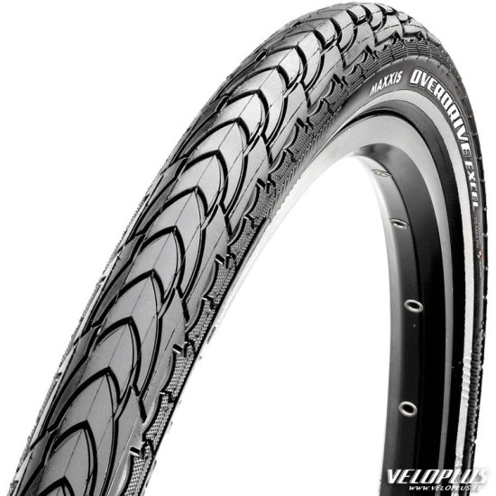 Külső Maxxis 26X2.0 OVERDRIVE EXCEL Silkshield/fényvisszaverős Drótperemes 762g