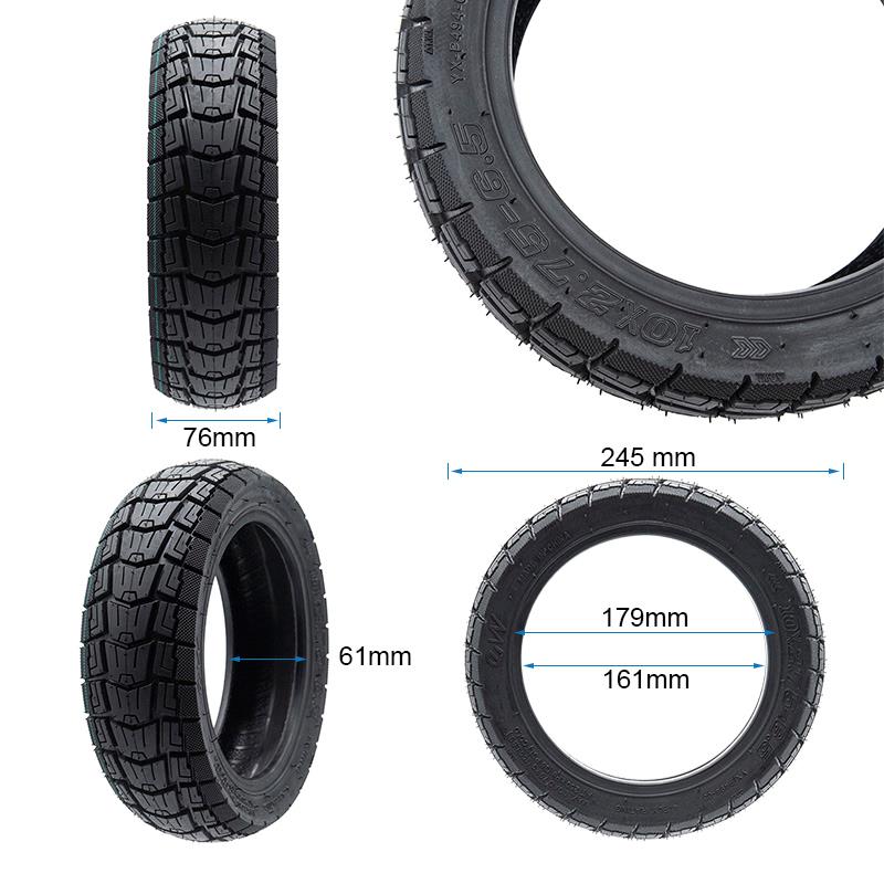 Tömlő nélküli Tubeless terep gumiabroncs 10x2.75-6.5 - Image 3
