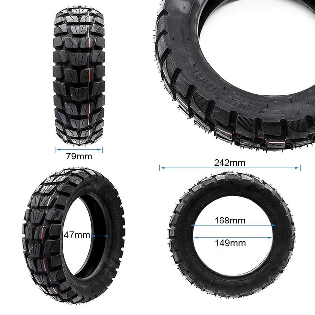 Tubeless gumiabroncs 255x80-6 | 10x3 | 80/65 - Image 3