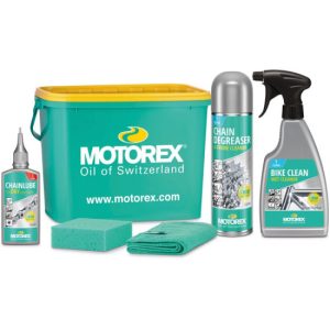 Kerékpártisztító kit Motorex vödörben BIKE CLEANING